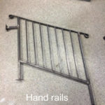Custom Fabricated aluminum handrails